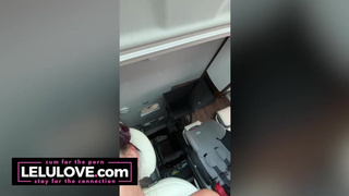 Lelu Love Vlog: Blowout Hair Tool Wow, Car Lipstick Tease, HOE White Cosplay Try-On & Pre-Trip Chaos