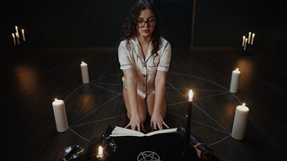 3d Real Life Cartoon Anime Horror - Nerdy Schoolgirl Summons Sex Demon After Getting Bullied