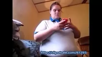Foodlion Lady Lick Cock & Swallow Whole Load Of Sperm