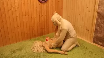 Sex Dolls Catalina and Marsalina get slammed hard in every possible way