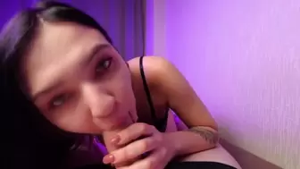 Homemade Lady Bj - Jizz in Mouth