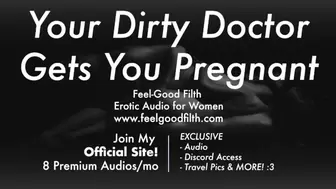 Kinky Doctor Fingers Your G-Spot then Gets You Pregnant [Erotic Audio for Women] [Dirty Talk]