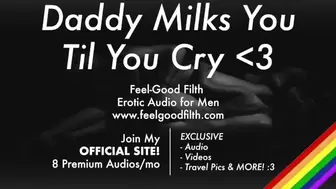 Daddy Ties You to a Milking Table & Overstimulates Your Wang [Gay Slutty Talk] [Erotic Audio for Men]