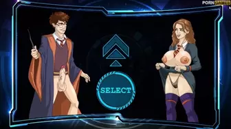 Harry Potter and Hermione Granger Melons job cartoon
