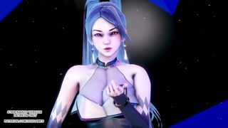 [MMD] (G)I-DLE - LATATA Kaisa Attractive Kpop Dance League of Legends KDA 4K 60FPS