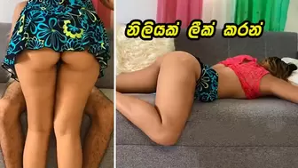 ලංකාවෙ නිලියක් ලීක් කරන් I Fuck with my StepSister and she let me sperm inside - Sri Lanka