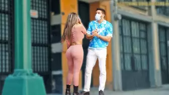 Giant Ass Hispanic Seduces The Rich Stranger To Fuck Her Juicy Cunt