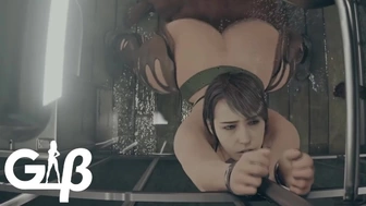Metal Gear Quiet Drilled By BBC In The Shower