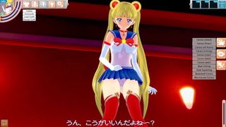 3D Asian Cartoon Game - Sailor Moon