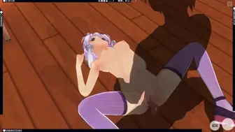 3D ANIME Butt Cream-Pie Yuzuki Yukari