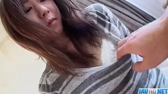 Reina likes posing while swallowing and fucking