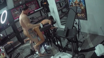 Cunt Pumping on the FuckBench. Milf rewarded for just taking it UP the BOOTY in the GynoChair. view 7