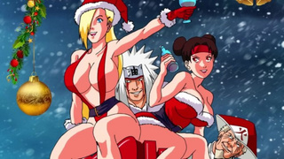 Ino and Tenten banged hard during the Christmas party