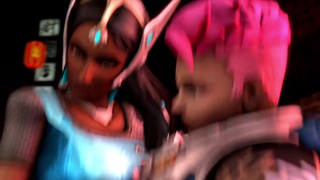 Giant Dicked Zarya Fucking All The Overwatch Whores