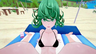 Tatsumaki and I have intense sex on the beach. - 1-Punch Fiance Asian Cartoon