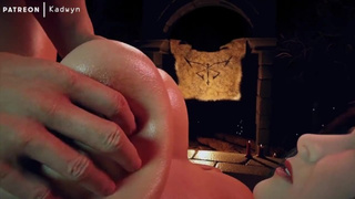 Resident Evil four Remake Ada Wong Getting A Enormous Ass Sex Cream-Pie By Dr Salvador (Chainsaw Hubby)