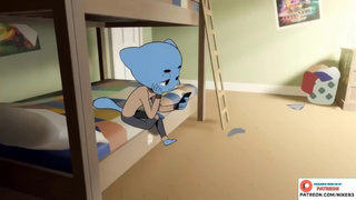 GUMBALL MOM RECORD A SPECIAL SEX TAPE ???? FURRY ASIAN CARTOON ANIMATION 60FPS