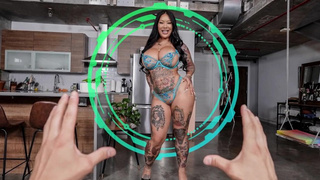 SEX SELECTOR - Curvy, Tattooed Chinese Goddess Connie Perignon Is Here To Play