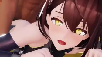 【MMD R-18 SEX DANCE】BALTIMORE SWEET SEX SPUNK INSIDE LARGE BOOTY 精液だらけの変態 [MMD]
