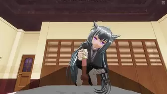 3D ANIME Jerk off your Prick with her Panties